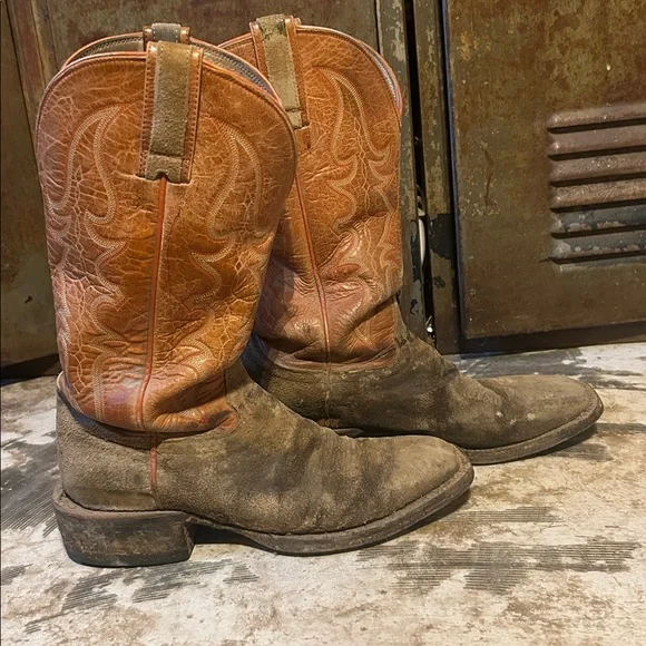 Vintage Western Leather Boots - Picture 4 of 4